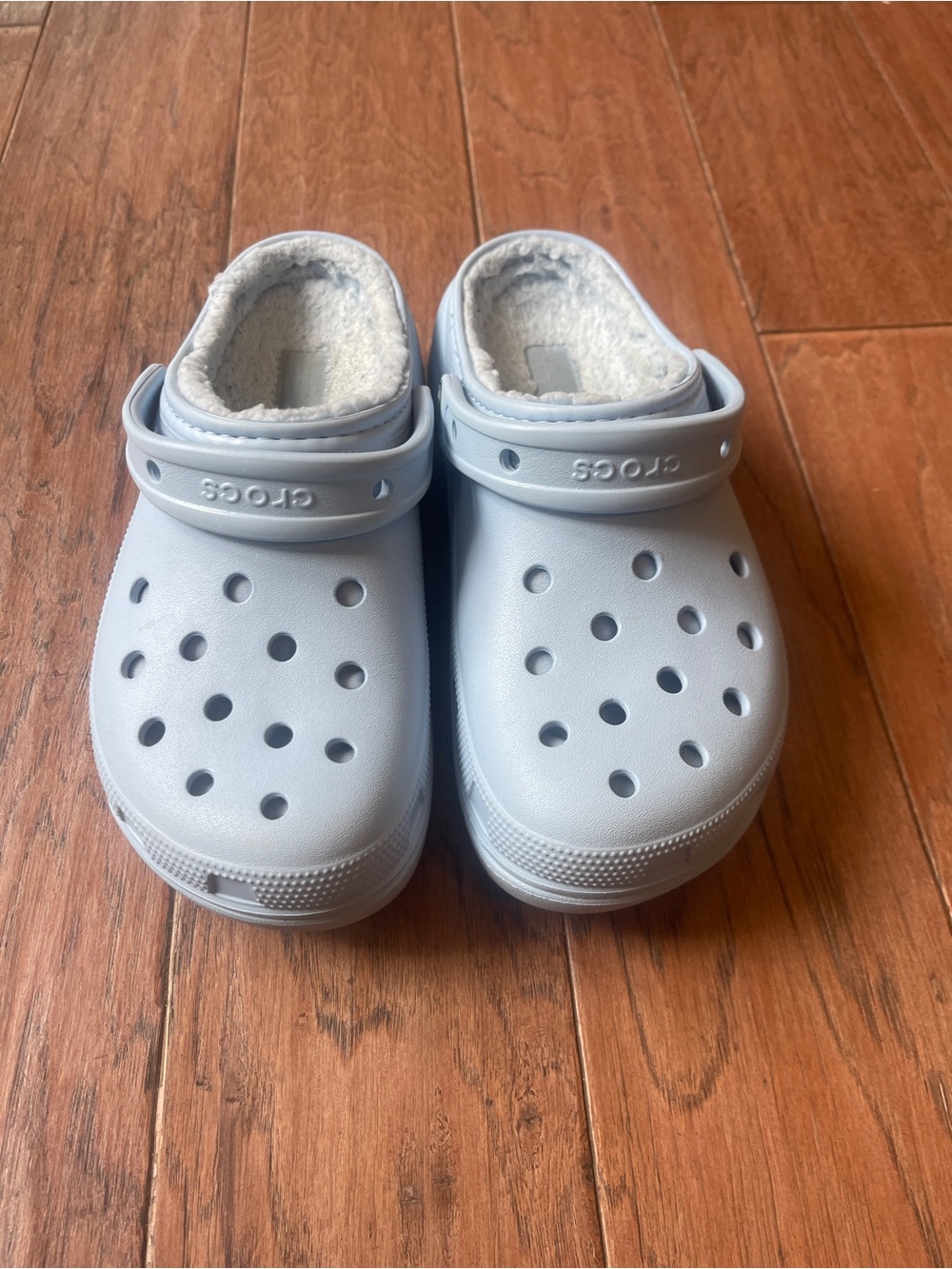 CROCS Platform Lined Clog - Pale Blue